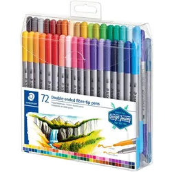 Staedtler, Malstifte, Doppelfasermaler (72x)