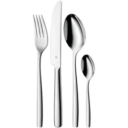 WMF 24-teiliges Besteck-Set, Palma, Besteck, Silber