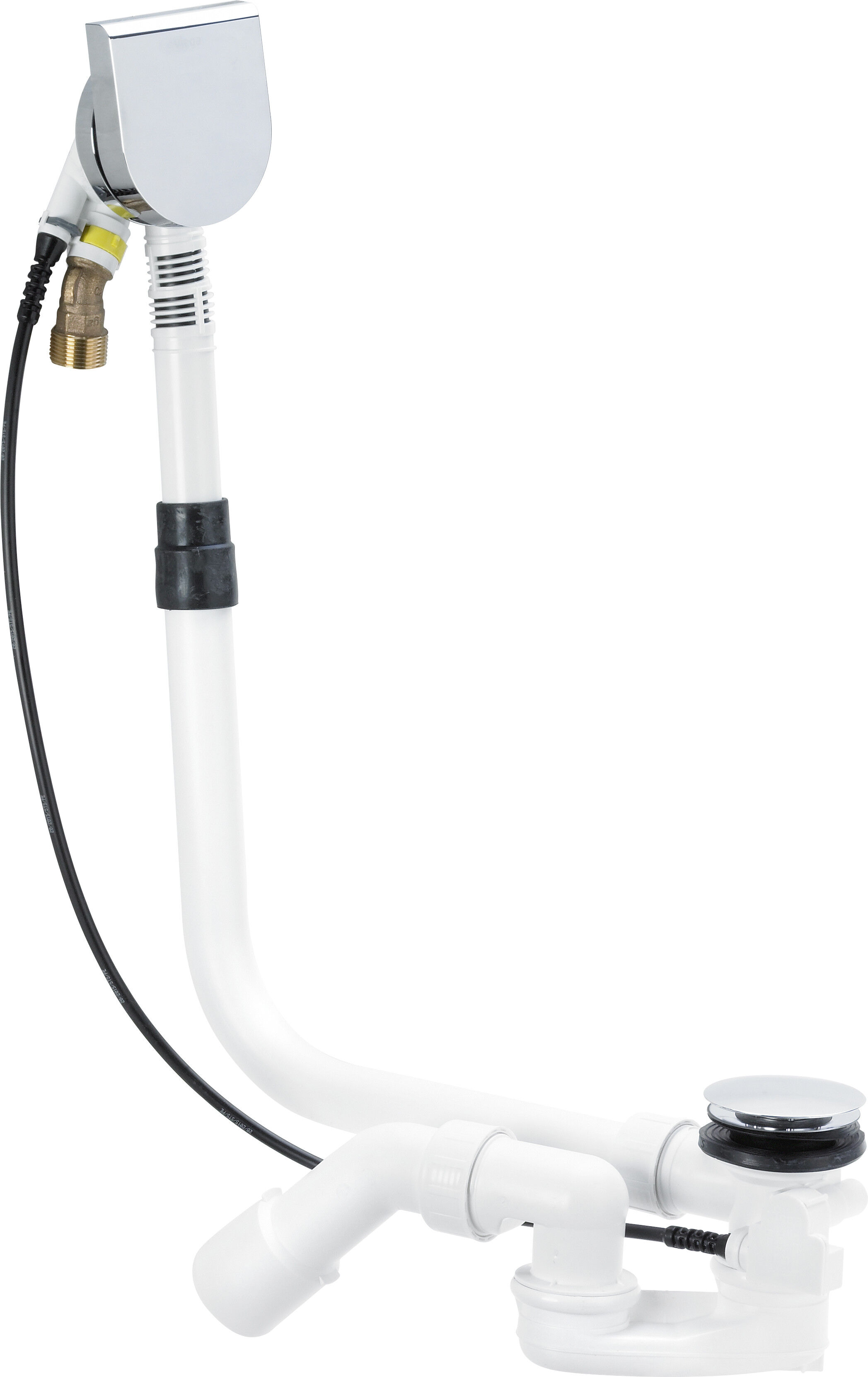 Viega Multiplex vidange / trop-plein 733605 Visign MT9, DN 40 / 50x725mm, chromé