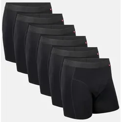 ORGANIC COTTON TRUNKS - 6-Pack - Schwarz - L