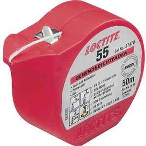 Loctite Dichtungsband 55 Gewindedichtfaden, wasserdicht, weiß, 160m