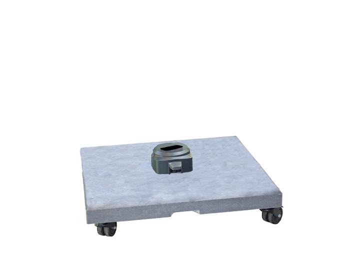Cane-line Pied de parasol Hyde Luxe avec roulettes Granit 100 kg