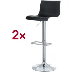 meet 2er-Pack Barhocker »Sacramento« schwarz