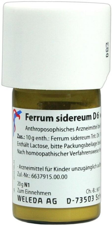 Ferrum Sidereum D6 Trituration
