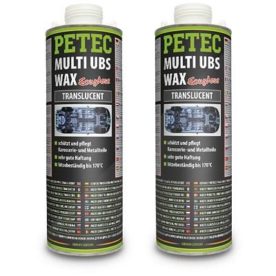 Petec 2x 1 L Multi UBS Wax translucent [Hersteller-Nr. 73410]