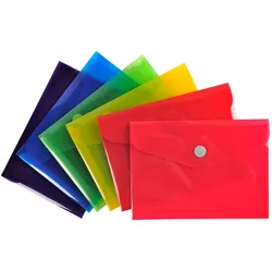 Exacompta Tasche mit Druckknopf Iderama aus PP