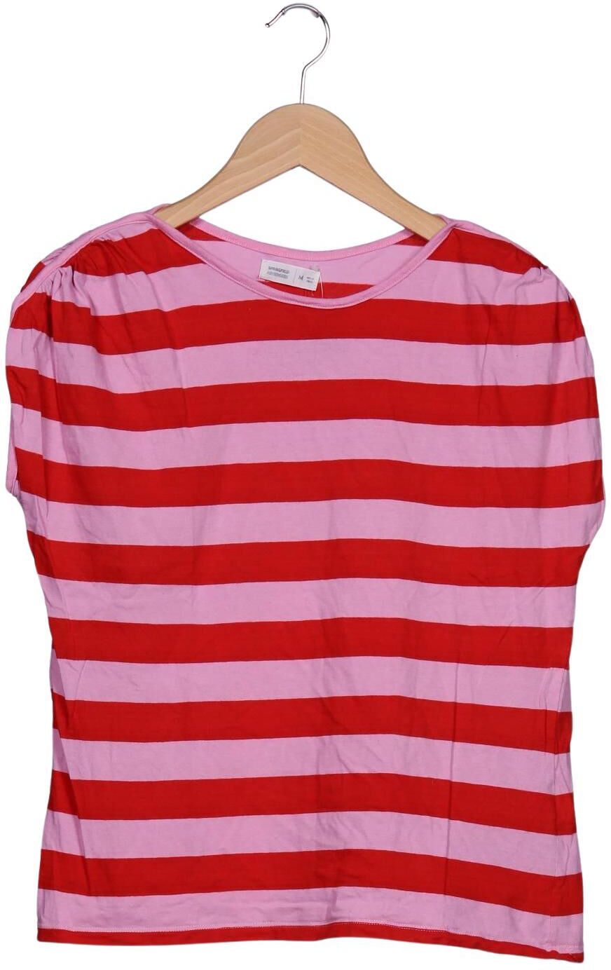 Springfield Damen T-Shirt, Mehrfarbig, Gr. M, Baumwolle - Second Hand