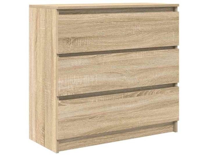 Armoire polyvalente Commode Buffet chêne sonoma 80x35x76 cm bois d'ingénierie{16294}