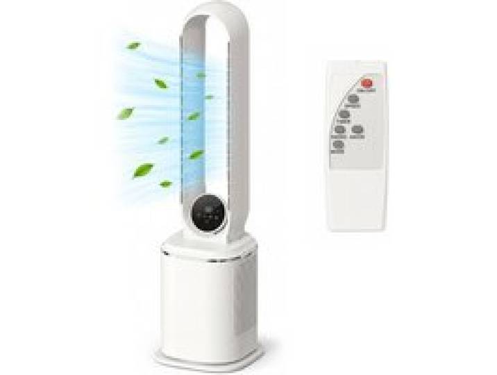 Ventilateur colonne sans pales - SANS MARQUE/GÉNÉRIQUE - Générique - 12 vitesses - Silencieux - Jusquà 30 m²