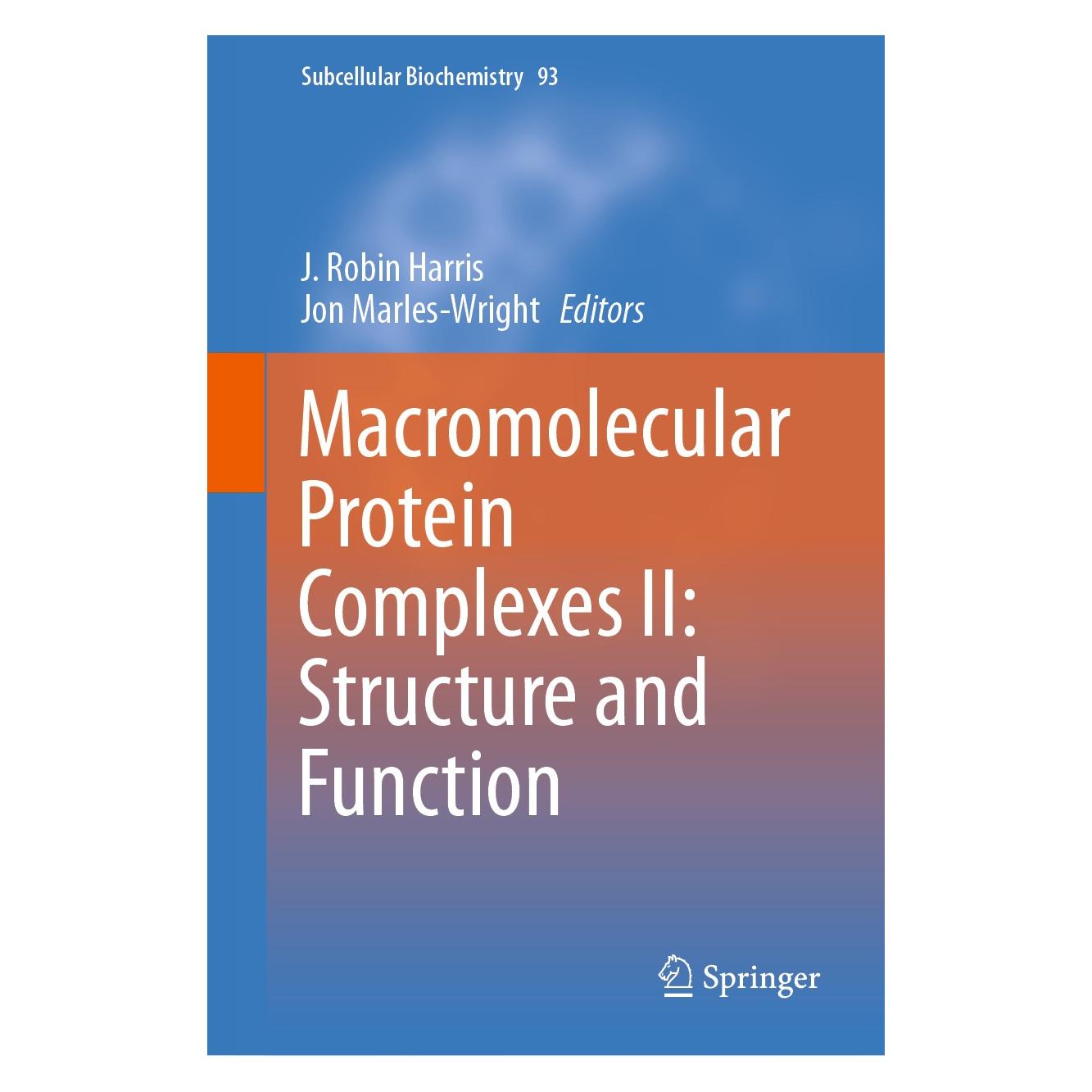 Springer Macromolecular Protein Complexes II: St (Englisch, Hardcover, J. Robin Harris, Jon Marles-Wright) (9783030281502)