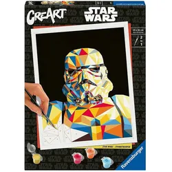 Ravensburger CreArt - Malen nach Zahlen 23895 - Star Wars - Stormtrooper - ab 12 Jahren