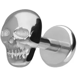 Titan Labret mit Push Fit TOTENKOPF