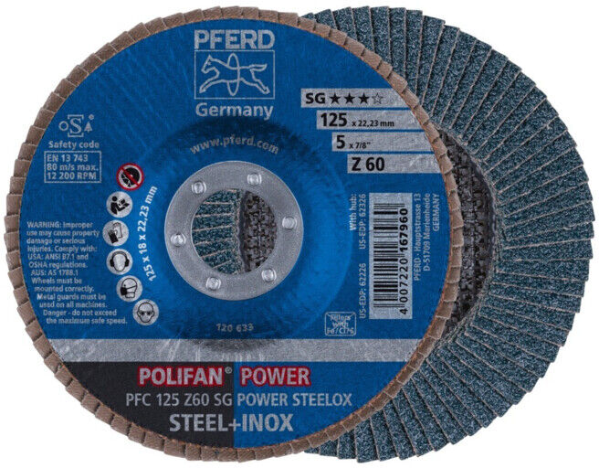 Pferd Disque à lamelles Z 60SGP POWER 125 mm K60 (67786125)