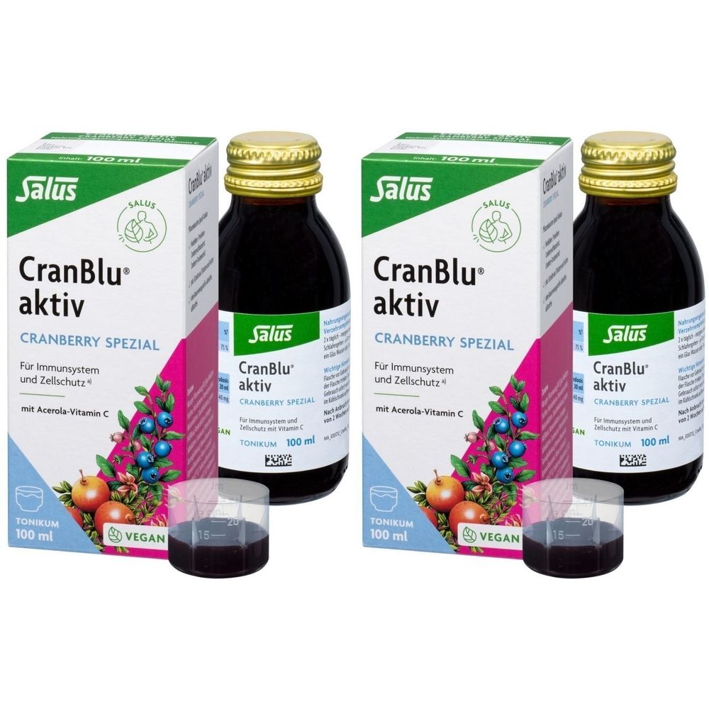 Cranblu aktiv Tonikum 2x 2x100 ml