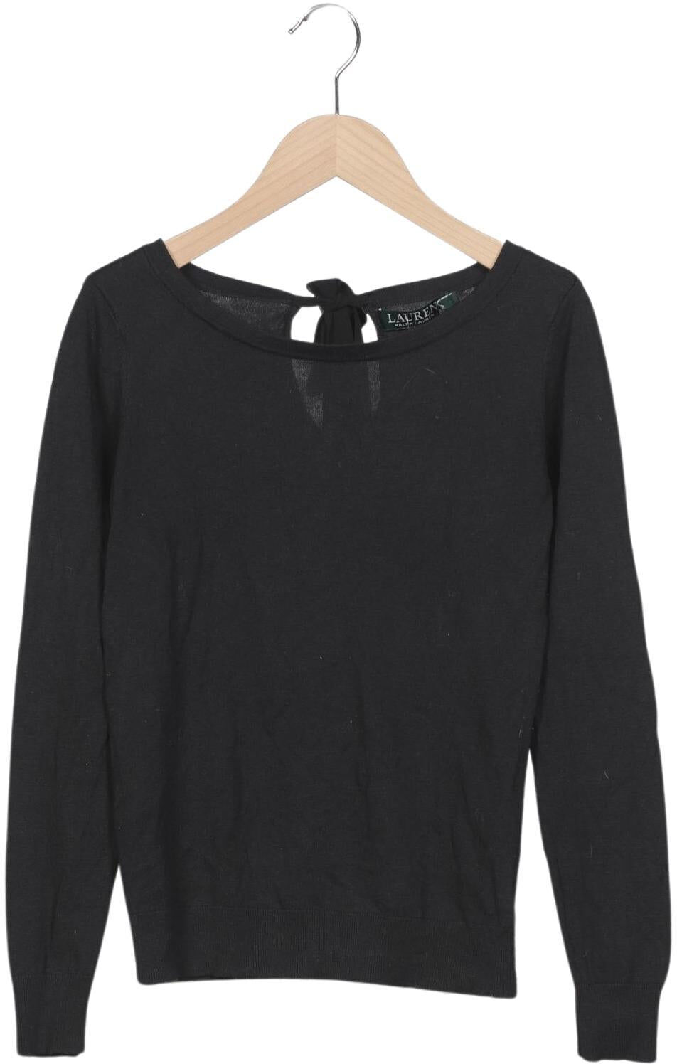 Lauren Ralph Lauren Damen Pullover, Schwarz, Gr. XS, Lyocell / Seide - Second Hand
