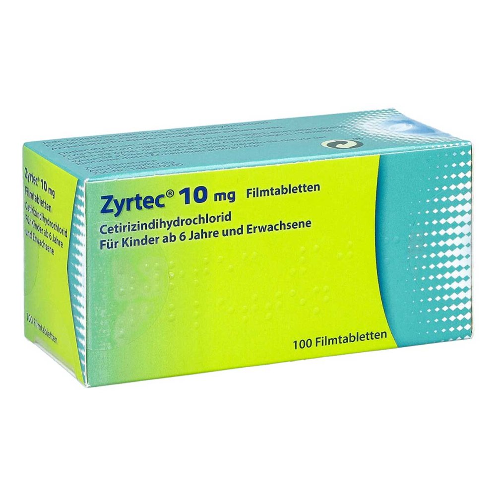 UCB Pharma GmbH Zyrtec 10mg 03738203