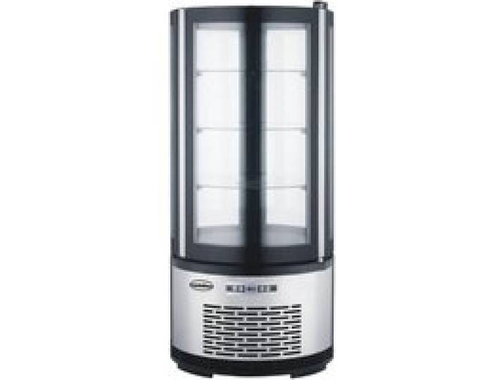Vitrine Réfrigérée 4 Faces Vitrées 100 L - Professionnelle - Combisteel