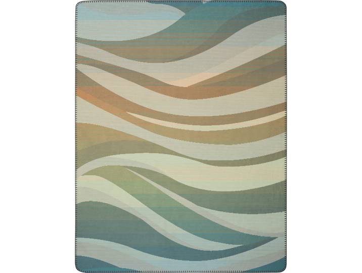 Wohndecke BIEDERLACK Nordic Flow , bunt (nordic flow), B:150cm L:200cm, Baumwolle, Polyacryl, Polyester, Wohndecken, Wohndecke, 150 x 200, mit Zierstich