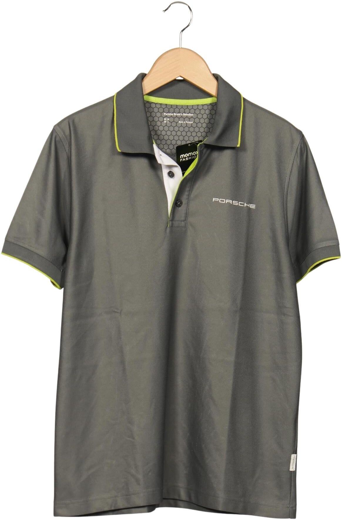 Porsche Design Herren Poloshirt, Grün, Gr. M, Synthetik - Second Hand