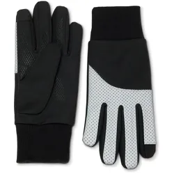 Tchibo - Windprotection-Handschuhe - Unisex - Gr. 6,5 - silber