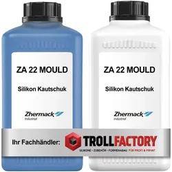 Zhermack Silikon Kautschuk ZA 22 Mould Shore Härte 22 blau weich