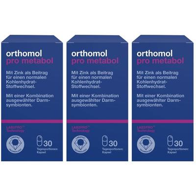 Orthomol pro metabol Kapseln x3 3x30 St