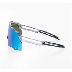 Shimano, Unisex, Sportbrille, EQUINOX 5 Ridescape All Road (Blau, Green, Mineral Gray), Grün, Blau, Grau