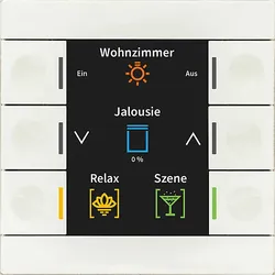 MDT technologies Taster Smart 86 Farbdisplay,rws/glä BE-TAS86.02