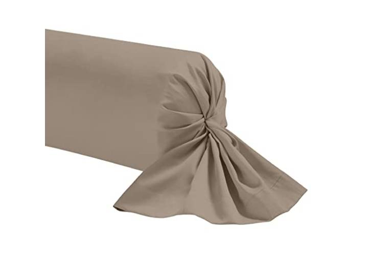 Taie de traversin Biscuit 100% Coton 180 cm