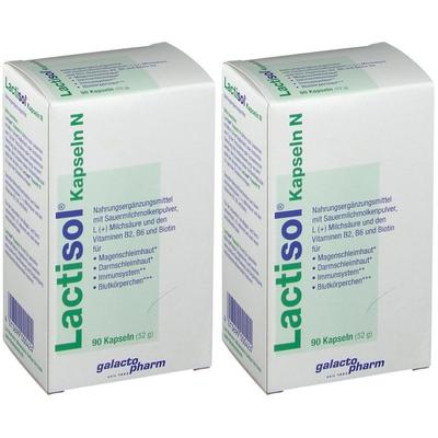 Lactisol Kapseln N 2x 2x90 St