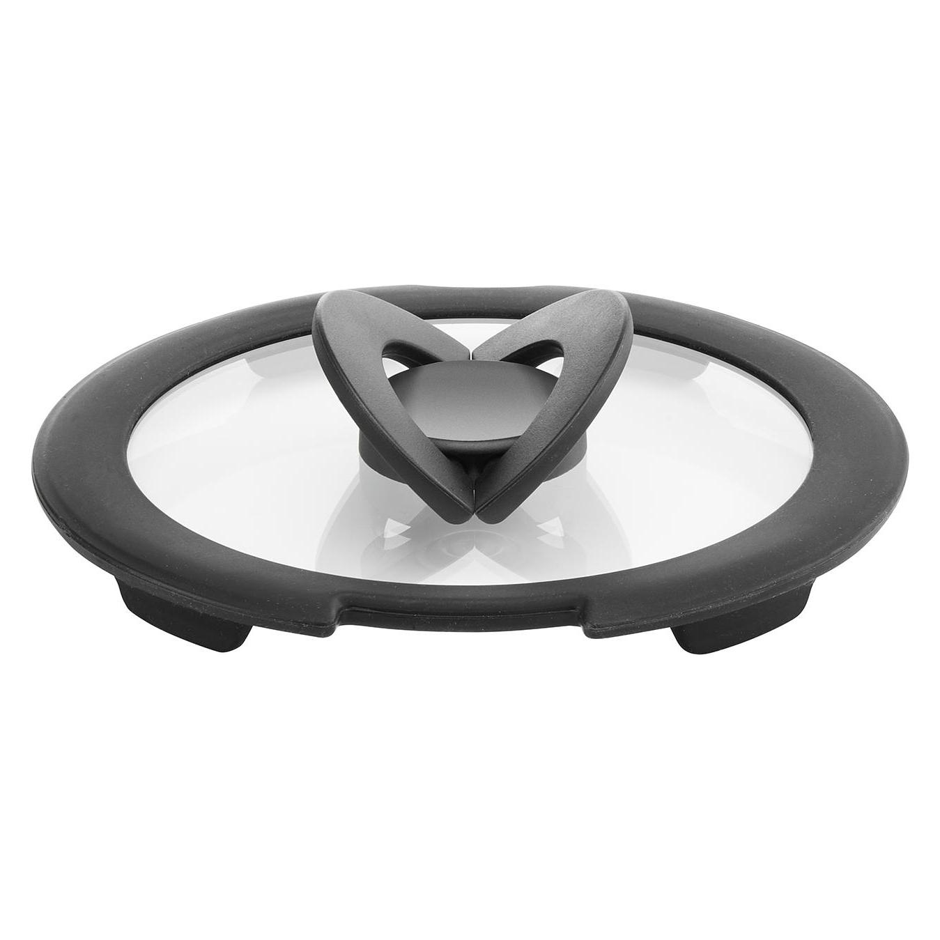 Lagostina Ingenio - Glasdeckel ¥ 16cm (16 cm, Glas, Kunststoff) (010244060116)