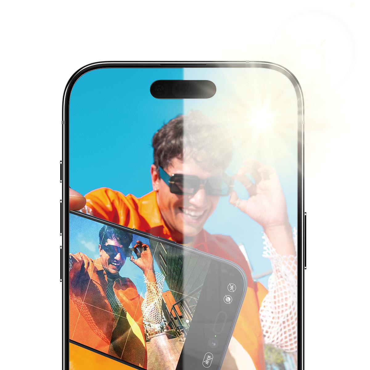PanzerGlass Anti-Reflective Armor Displayschutz iPhone 17 Air m. EasyAligner