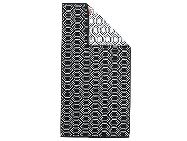 DONE Drap de Douche Ethno - Noir & Blanc - 70x140cm