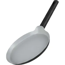 Swiss haus 26 cm flache Bratpfanne mit Ergogriff, Pfanne + Kochtopf, Silber
