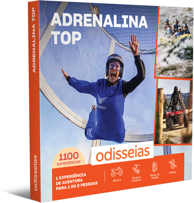 Adrenalina Top   1100 Experiências