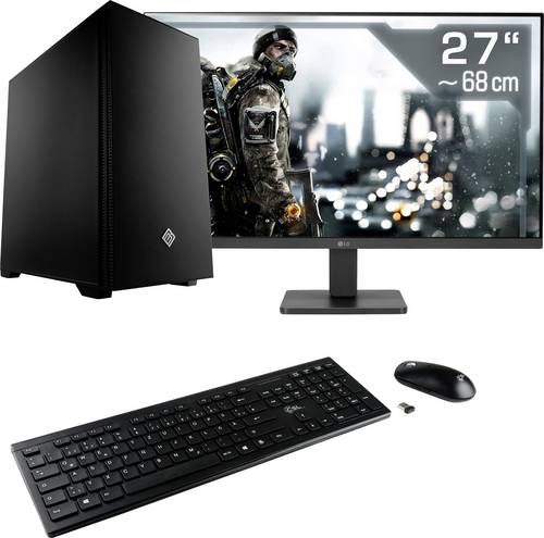 CSL Computer Gaming PC M11480H 68.6cm (27 Zoll) Full HD AMD Ryzen 5 5600 16GB RAM 1TB SSD Nvidia GeForce RTX 4060 8GB GDDR6 Win