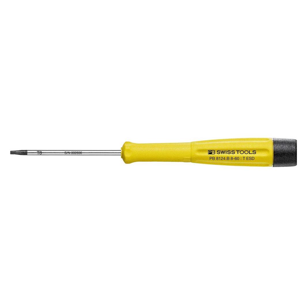 PB Swiss Tools Elektronik-Schraubenzieher (TX) (PB 8124.B 8-60 ESD)