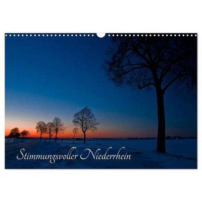 Stimmungsvoller Niederrhein (Wandkalender 2027 DIN A3 quer), CALVENDO Monatskalender