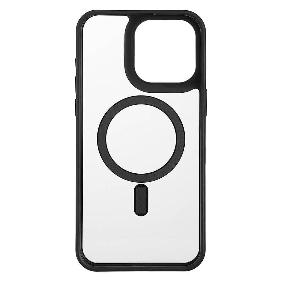 Onsala Back Bumper Clear Case MagSerie iPhone 15 Pro Max Clear Case Schwarzer Bumper (Apple iPhone 15 Pro Max) (588636)