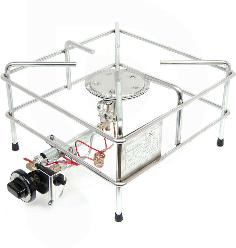 Polsinelli Fornellone NEW gas cromo 6.0 kw PSP GPL/METANO