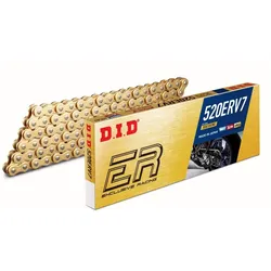 D.I.D, Motorrad Zubehör, Chaine Di+L918:T919D520Erv7(G&G) X 118 Mail. Zj
