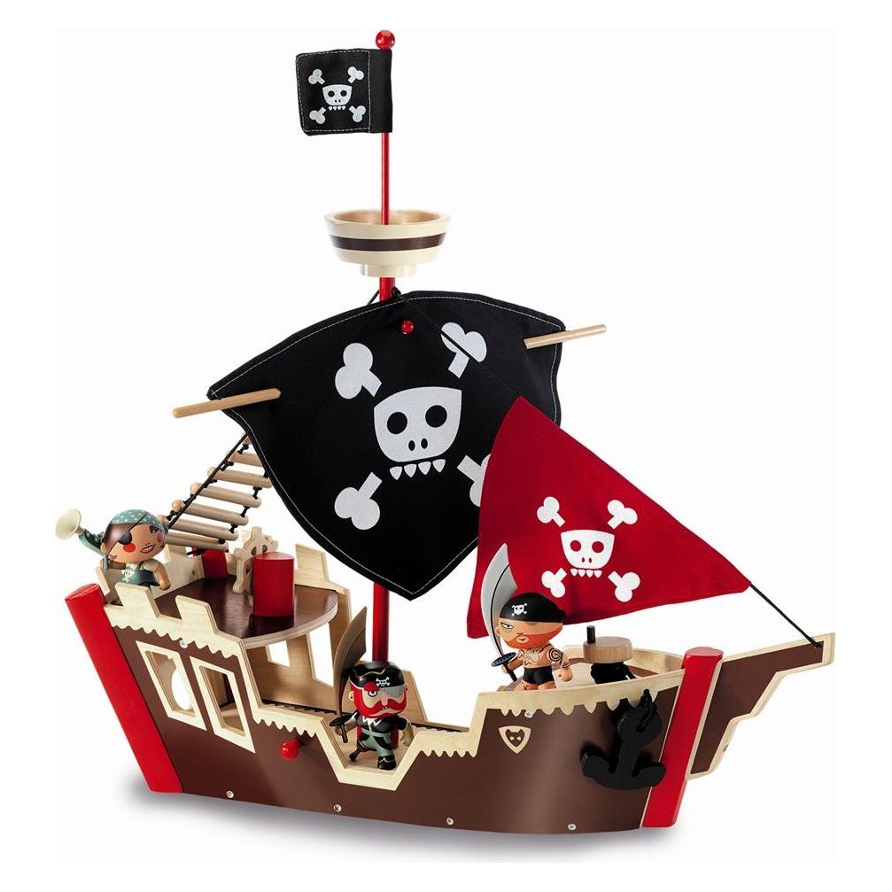 Djeco Arty Piraten Ze pirat boat (DJ06830)
