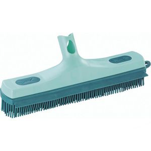 Leifheit Besen Gummibesen, 56671, für Click-System, mit Gummi-Borsten, Breite 30 cm