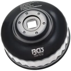 BGS 1039-76-30 Ölfilterschlüssel 30-kant Ø 76mm für Ford Motorkraft