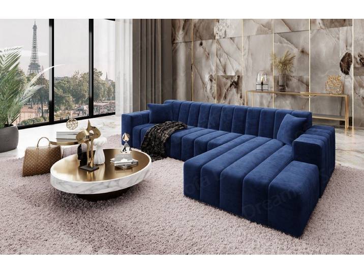 Sofa Dreams Ecksofa Stoffsofa Polster Couch Ecksofa Gran Canaria L kurz Sofa Stoffcouch, Loungesofa
