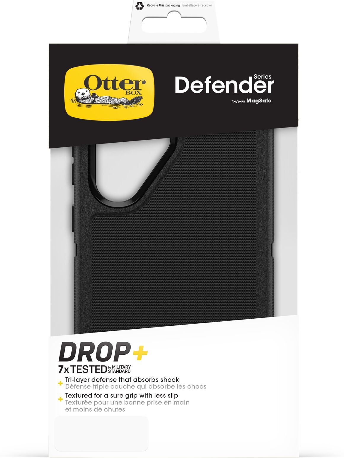 OTTERBOX Handyhülle "Defender für Samsung Galaxy S25 Ultra", schwarz, Smartphones, Hüllen, Backcover, Schutzhülle, Handyschutzhülle, Case, Schutzcase, stoßfest, Handyhülle