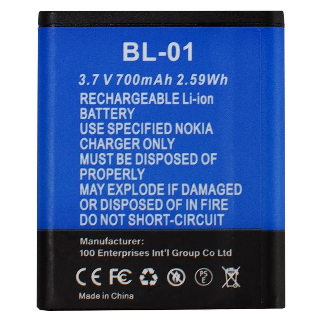 Yashica Li-ion Battery 3.7V / 700mAh (BL-01) for DigiMate (Kamera Akku) (4110100673)