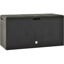 vidaXL Gartenbox Anthrazit 114x47x60 cm