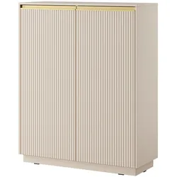 HIGHBOARD MAESTRO 104/127/39 cm mit 2 Türen Beige