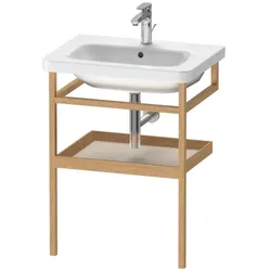 Duravit DuraStyle Handtuchhalter DS988109176 59 x 44 cm, taupe/europäische Eiche massiv, mit Ablage